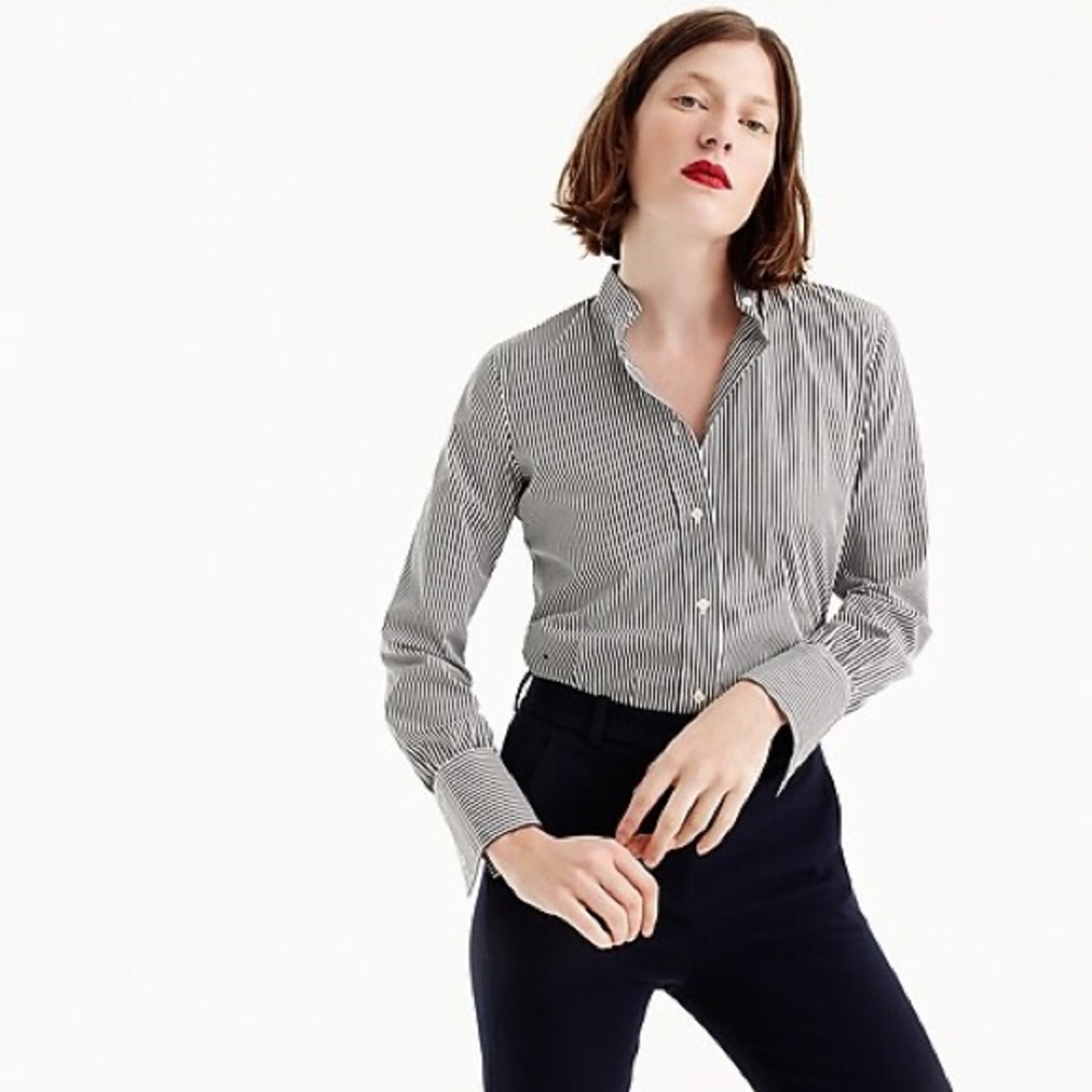JCrew Stretch tailored perfect bodysuit size 10